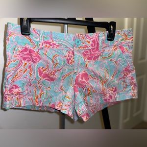 Lily Pulitzer Jellyfish Print Shorts